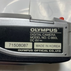OLYMPUS CAMEDIA  デジタルカメラの画像