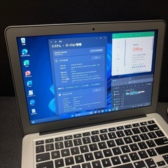 MacBook Air 2021'macOS windows11 officeの画像