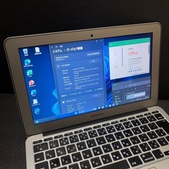 MacBook Air 2021'macOS windows11 officeの画像