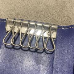 GOYARD ゴヤール 6連キーケース　ヘリボーン　ネイビー x ブルーの画像