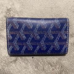 GOYARD ゴヤール 6連キーケース　ヘリボーン　ネイビー x ブルーの画像