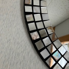 鏡　ミラー　オブジェの画像