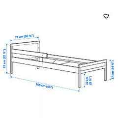 IKEA SNIGLAR スニーグラル　マットレス付き