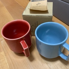 【終了】2個セット★マルヒロスタッキングマグ★B級品
