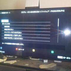 ソニー BRAVIA 49インチ