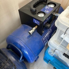ＤＩＹ用オイルコンプレッサーのセット！の画像