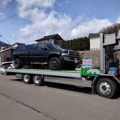 運びます❗不動車、ジェットスキー、和船、除雪機、農機具、物…