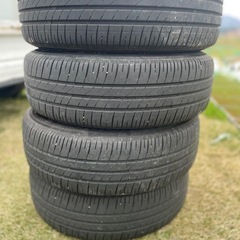 日産キューブに着用していた夏タイヤ４本セット