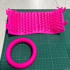 わんちゃんの足洗い器の画像