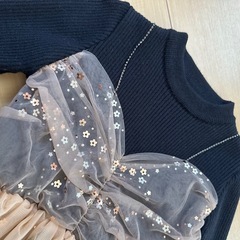 フォーマル　ワンピース　140センチの画像