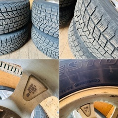 ランクル 5穴 4本 タイヤホイール 17インチ 275/65R17 K04018の画像