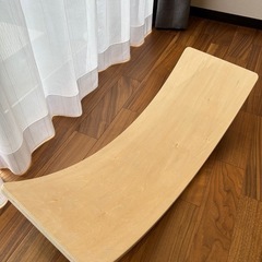 バランスボード　天然木の画像