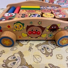 アンパンマン　積み木セットの画像