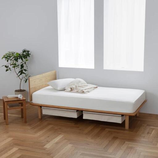 専用⭐︎MUJI 無印良品 オーク材 シングル ベッドフレーム シングル
