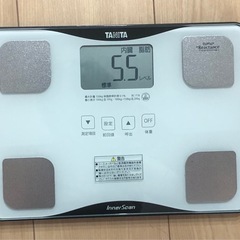 【取引中】タニタ BC-718-WH 体組成計 インナースキャンの画像