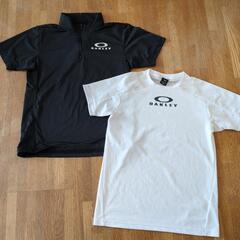 スポーツに【オークリーTシャツ、スタンドカラーTシャツ】2枚、サ...