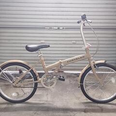 自転車新中古　折りたたみ　CHRYSLER　タイヤ20インチ　カ...