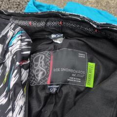 RideスノーボードウェアレディスS　上下+おまけの画像
