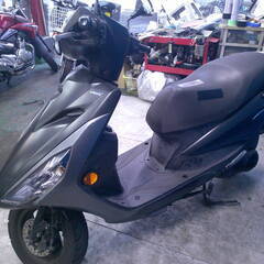 YAMAHA アクシス125Z 黒 格安提供車 エンジン始動動画 半額配送キャンペーン 期間限定価格 現状渡し諸経費￥0- 横浜 P-Yardの画像
