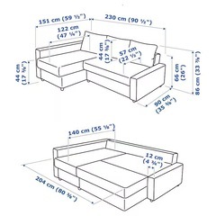 ソファベッド　ダークグレー　収納つきの画像