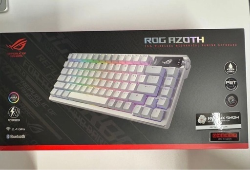 ROG AZOTH ゲーミングキーボード ホワイト