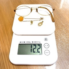 18金 セット K18 ネックレス メガネ ブレスレット ペンダ...