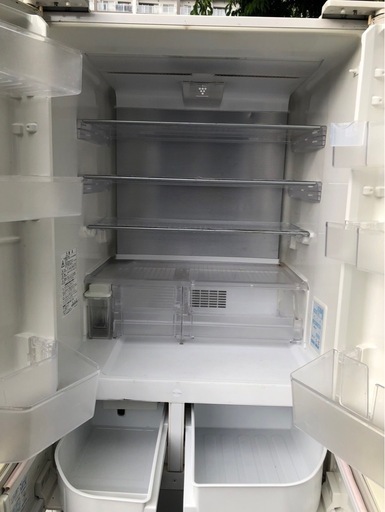 シャープ 大型 447L 6ドア冷蔵庫 フレンチドア f○□SHARPシャープ