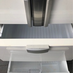 f●■SHARPシャープ・ノンフロン冷凍冷蔵庫447L・6ドア【SJ-FS45R】フレンチドア　大型冷蔵庫【動作品】製氷機能有り
の画像