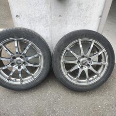17インチホイール4本セット　夏タイヤ　お値引き相談乗ります