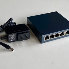 【断捨離⑩】TP-link 5ポート ギガビット スイッチングル...