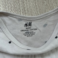 値下げ！H&M ロンパース90の画像