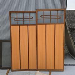 引戸　2枚セット　建具　アンティーク