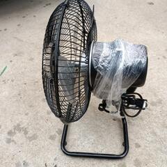 30cmレトロ調扇風機　展示品新品の画像