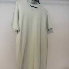 【美品】ユニクロ　クルーネックT ワンピース　レディース