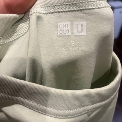 【美品】ユニクロ　クルーネックT ワンピース　レディースの画像