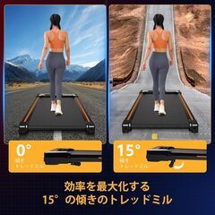 傷ありウォーキングマシン ランニングマシン トレーニングマシン 静音 時速 MAX 6km/h フィットネス ダイエット (TM400-8黒)の画像