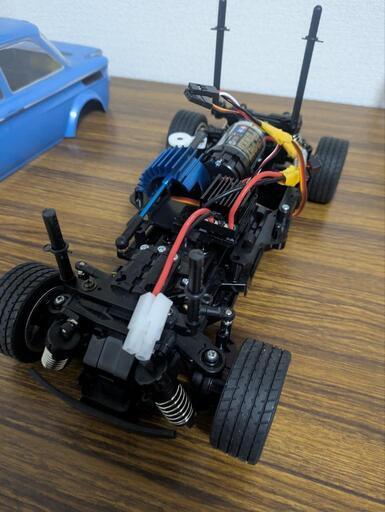 本日限り！未走行車タミヤMB-01 NSU TTボディメカ付き