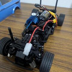 本日限り！未走行車タミヤMB-01 NSU TTボディメカ付き