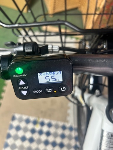 No.457 BE-ELHC49 Panasonicジェッター 700C 電動アシストクロスバイク 2017年モデル整備済み外装8段変