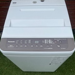 Panasonic NA-F60PB13 2020年製　洗濯機 6.0kgの画像