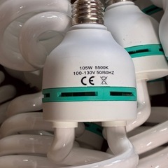 写真撮影、スパイラル電球、中古14個の画像