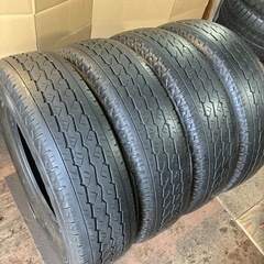 195/80R15LT 4本／BS V600 5分上 A4838-21