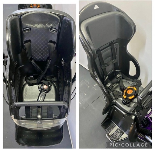 1年保証　送料無料　ブリヂストン　20インチ　子供乗せ　黒色　電動アシスト自転車　g425