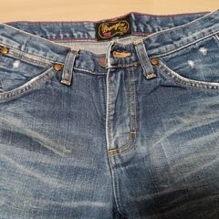 Wrangler ラングラー デニムパンツ 27 ジーンズ jeans denim デニム パンツ レディース 服 洋服 古着の画像