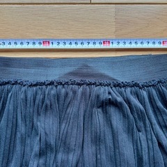 再値下‼️スカート ウエストゴム w64~70 黒  使用頻度少 の画像
