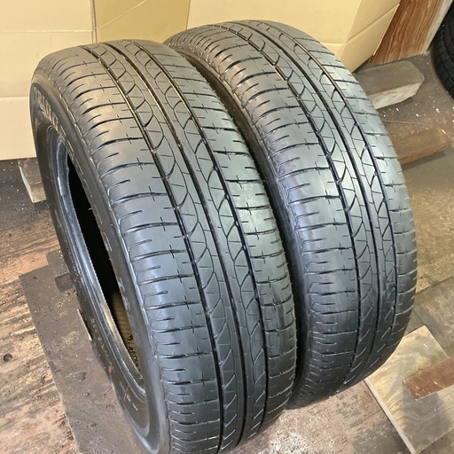 良品! 185/65R15 2本／BS B250 8分上 A4839-91
