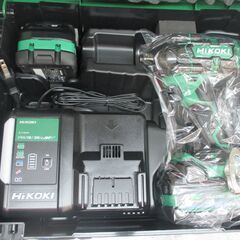 HIKOKI ハイコーキ WR36DH2XPSZ インパクトレンチ 未使用 バッテリー×2 充電器 説明書【ハンズクラフト宜野湾店】の画像