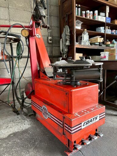 タイヤチェンジャー中古　200V　COATS　WORLD　TYRE　CHANGER　WTC