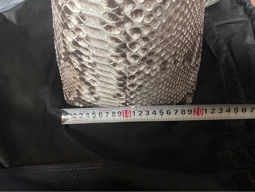 ヘビ柄トートバック　値下げしました‼️