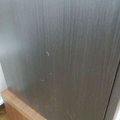 ★ジモティ割あり★  TV台 黒 H43.5×D44.5×W157.5 クリーニング済み MT4212の画像